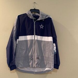 G-III Dallas Cowboys  G-III Women's Winter Detachable Hood  Full Jacket size s